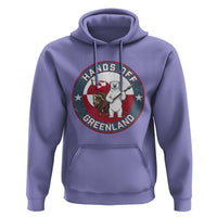 Hands Off Greenland Hoodie Anti Authoritarian Political Gag Gift