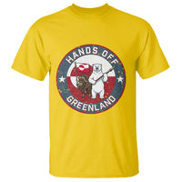 Hands Off Greenland T Shirt Anti Authoritarian Political Gag Gift