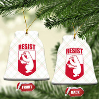 Greenland Resist Ceramic Ornament Stand With Greenlanders
