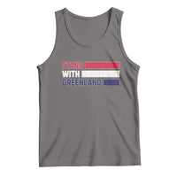 Vintage Retro Stand With Greenland Tank Top Support Greenlander Gift