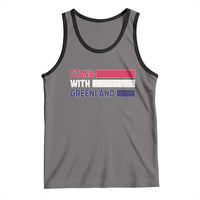 Vintage Retro Stand With Greenland Tank Top Support Greenlander Gift