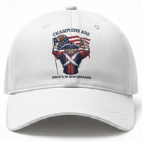 Champions Are Maye'd In New England Baseball Cap Funny Quarterback Football Fan