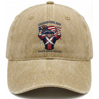 Champions Are Maye'd In New England Washed Cotton Baseball Cap Funny Quarterback Football Fan