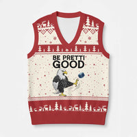 American Eagle Be Pretti Good V-Neck Knit Sweater Vest Minneapolis Support Gift