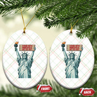 Stand With Minneapolis Ceramic Ornament Statue Of Liberty Torch Justice Support