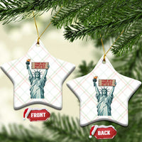 Stand With Minneapolis Ceramic Ornament Statue Of Liberty Torch Justice Support