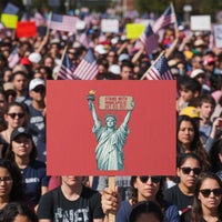 Stand With Minneapolis Protest Sign Statue Of Liberty Torch Justice Support