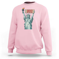 Stand With Minneapolis Sweatshirt Statue Of Liberty Torch Justice Support