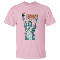 Stand With Minneapolis T Shirt Statue Of Liberty Torch Justice Support