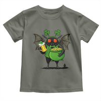 Funny Mothman Toddler T Shirt St Patricks Day Cryptid Gift