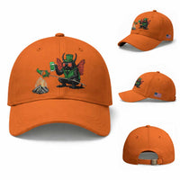 Funny Cryptid Mothman Baseball Cap St Patricks Day Gift