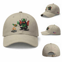 Funny Cryptid Mothman Baseball Cap St Patricks Day Gift