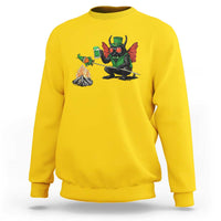 Funny Cryptid Mothman Sweatshirt St Patricks Day Gift