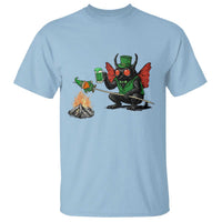 Funny Cryptid Mothman T Shirt St Patricks Day Gift