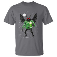 Funny Mothman St Patricks Day T Shirt Gift For Cryptid Lovers
