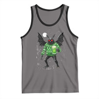 Funny Mothman St Patricks Day Tank Top Gift For Cryptid Lovers