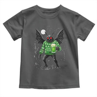 Funny Mothman St Patricks Day Toddler T Shirt Gift For Cryptid Lovers