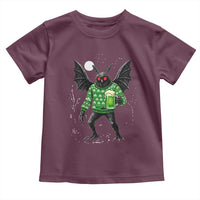 Funny Mothman St Patricks Day Toddler T Shirt Gift For Cryptid Lovers