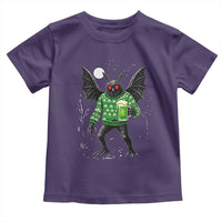 Funny Mothman St Patricks Day Toddler T Shirt Gift For Cryptid Lovers