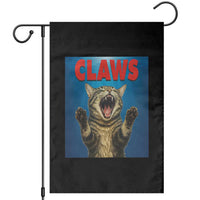 Funny Claws Cat Garden Flag Horror Movie Parody - Wonder Print Shop