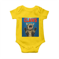 Funny Claws Cat Baby Onesie Horror Movie Parody - Wonder Print Shop