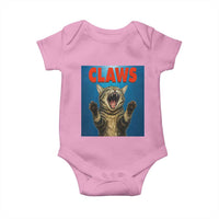 Funny Claws Cat Baby Onesie Horror Movie Parody - Wonder Print Shop