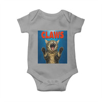 Funny Claws Cat Baby Onesie Horror Movie Parody - Wonder Print Shop