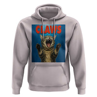 Funny Claws Cat Hoodie Horror Movie Parody - Wonder Print Shop