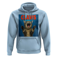 Funny Claws Cat Hoodie Horror Movie Parody - Wonder Print Shop