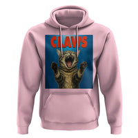 Funny Claws Cat Hoodie Horror Movie Parody - Wonder Print Shop