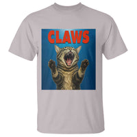 Funny Claws Cat T Shirt Horror Movie Parody - Wonder Print Shop