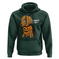 Halloween Dachshund Dog Hoodie Did Somebody Say Treat Meme - Wonder Print Shop