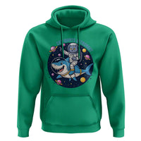 Funny Space Cat Wants Astronaut Hoodie Sharks Sci fi Fan Universe - Wonder Print Shop
