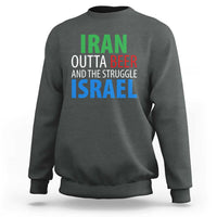 Iran And Israel Political Satire Sweatshirt The Great Beer Struggle