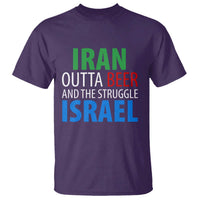 Iran And Israel Political Satire T Shirt The Great Beer Struggle