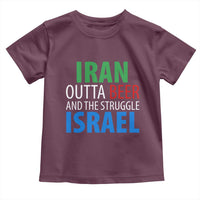 Iran And Israel Political Satire Toddler T Shirt The Great Beer Struggle