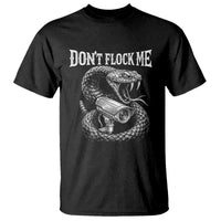 Anti Surveillance Camera Rattlesnake T Shirt Dont Flock Me