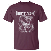 Anti Surveillance Camera Rattlesnake T Shirt Dont Flock Me