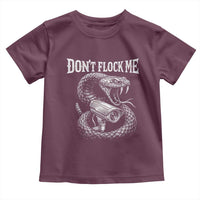Anti Surveillance Camera Rattlesnake Toddler T Shirt Dont Flock Me