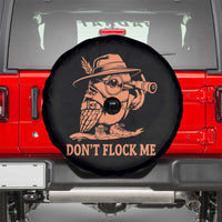 Funny Bird Watching Detective Birdwatcher Spare Tire Cover Dont Flock Me