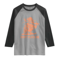 Funny Bird Watching Detective Birdwatcher Raglan Shirt Dont Flock Me