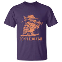 Funny Bird Watching Detective Birdwatcher T Shirt Dont Flock Me