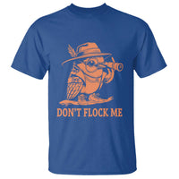 Funny Bird Watching Detective Birdwatcher T Shirt Dont Flock Me
