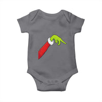 Funny Green Hand Basketball Pointing Meme Baby Onesie Christmas Holiday Gift