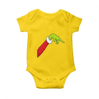 Funny Green Hand Basketball Pointing Meme Baby Onesie Christmas Holiday Gift