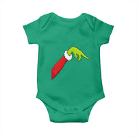 Funny Green Hand Basketball Pointing Meme Baby Onesie Christmas Holiday Gift