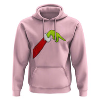 Funny Green Hand Basketball Pointing Meme Hoodie Christmas Holiday Gift