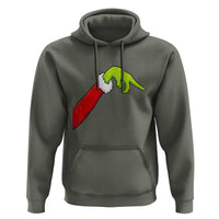 Funny Green Hand Basketball Pointing Meme Hoodie Christmas Holiday Gift