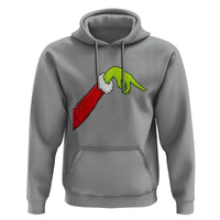 Funny Green Hand Basketball Pointing Meme Hoodie Christmas Holiday Gift