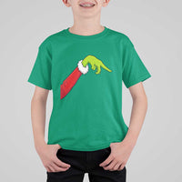 Funny Green Hand Basketball Pointing Meme T Shirt For Kid Christmas Holiday Gift